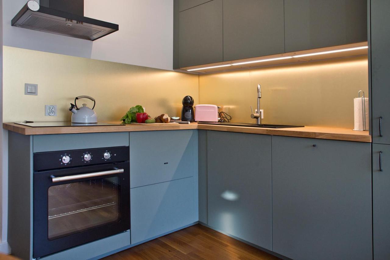 Zoliborz P&O Serviced Apartments Warschau Exterior foto