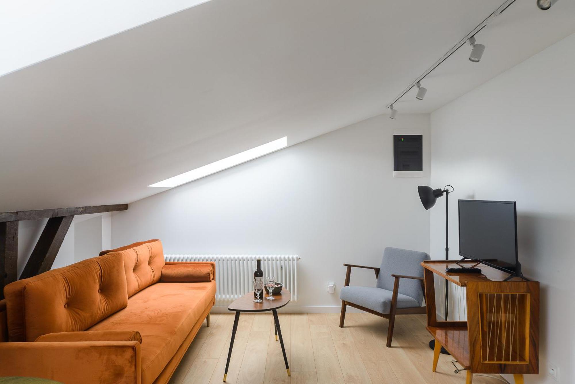 Zoliborz P&O Serviced Apartments Warschau Zimmer foto