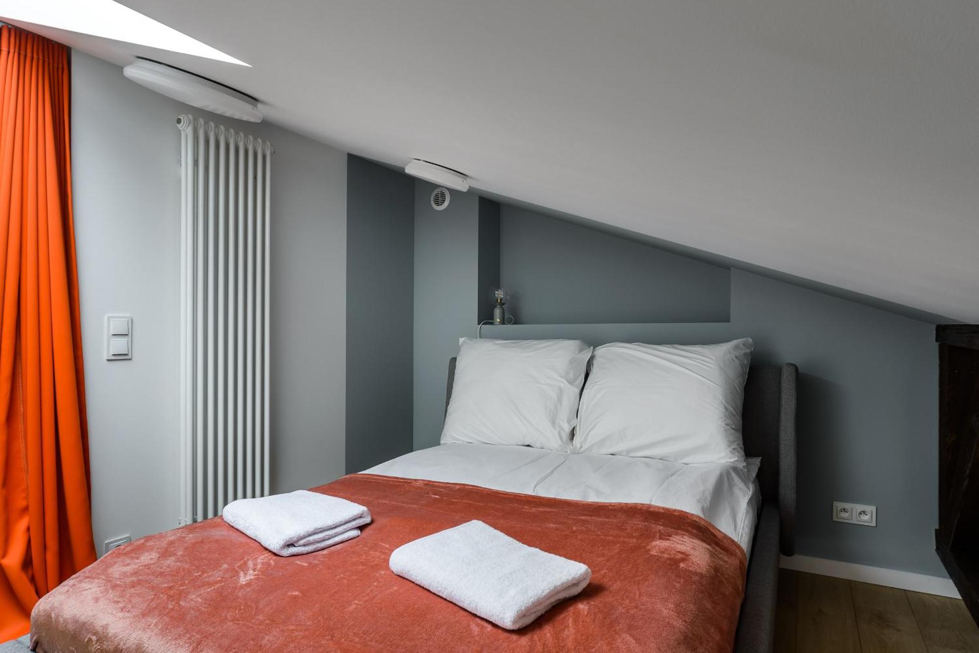 Zoliborz P&O Serviced Apartments Warschau Zimmer foto