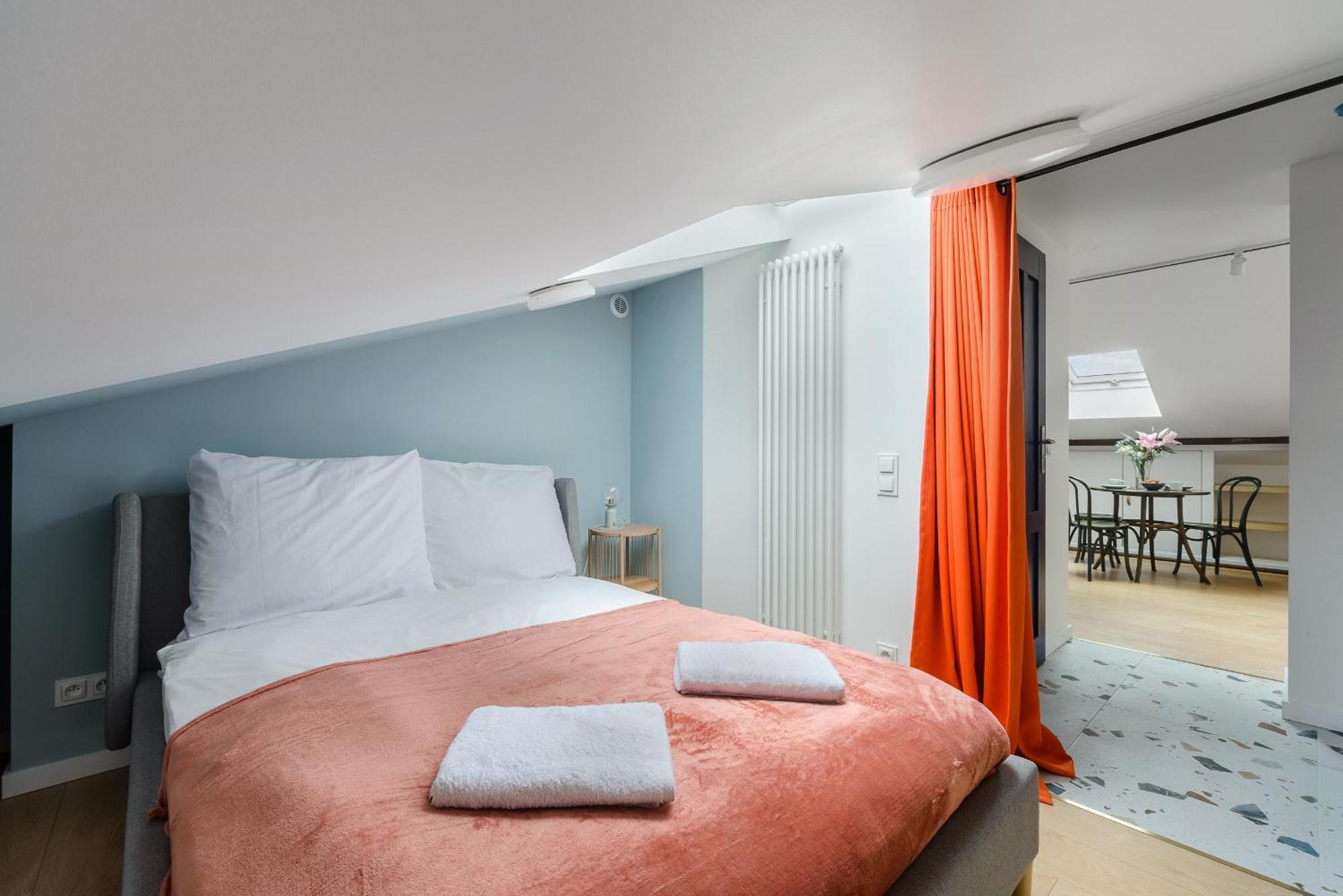 Zoliborz P&O Serviced Apartments Warschau Zimmer foto