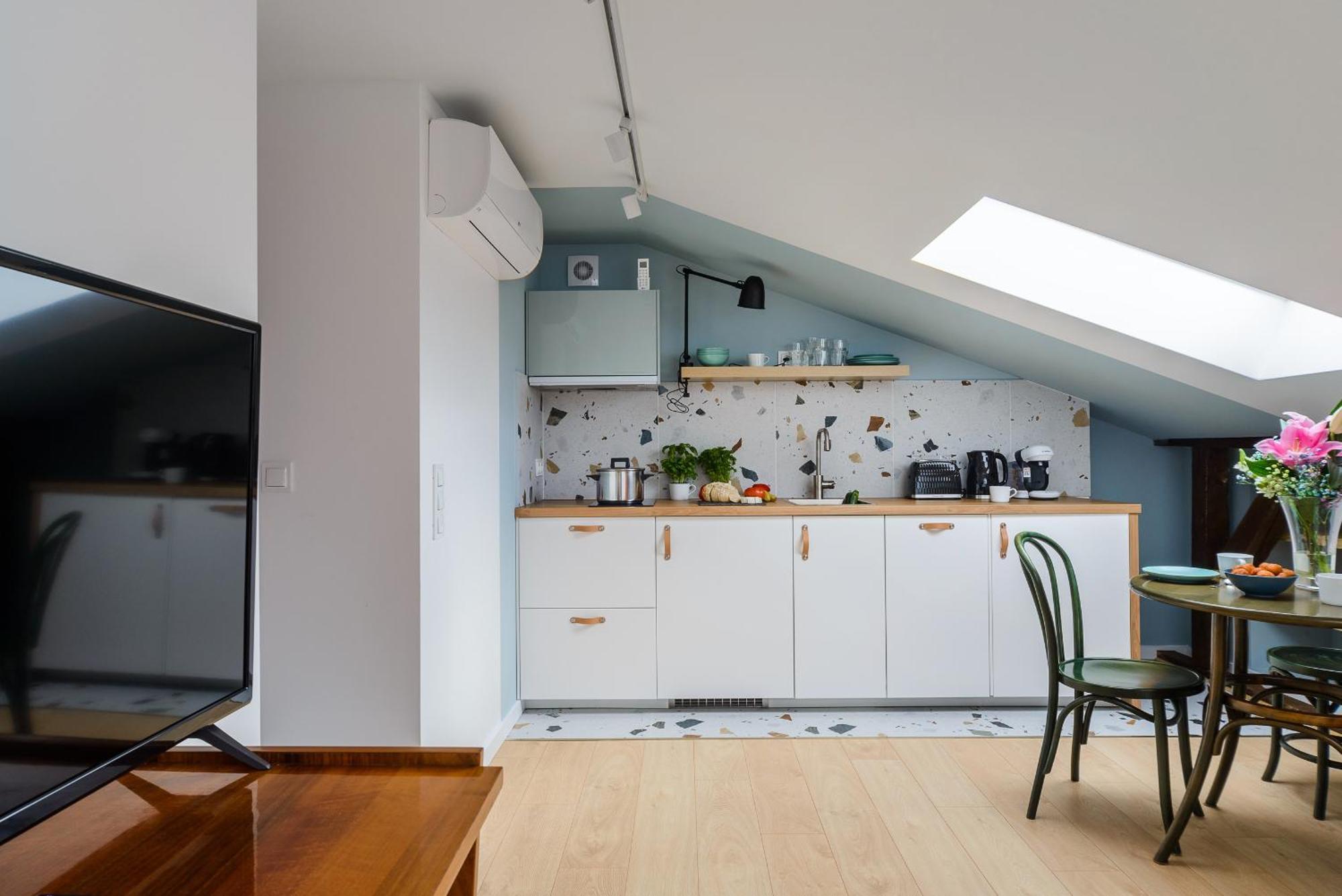 Zoliborz P&O Serviced Apartments Warschau Zimmer foto
